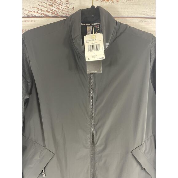 $230 Adidas Golf Frostguard Jacket Women's Large Black PrimaLoft Full Zip IJ5096 - Picture 2 of 9